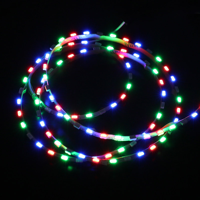 Mini 4mm 120LEDs Side Emitting SK6812 4020 Addressable RGB LED Strip 1m Per Roll